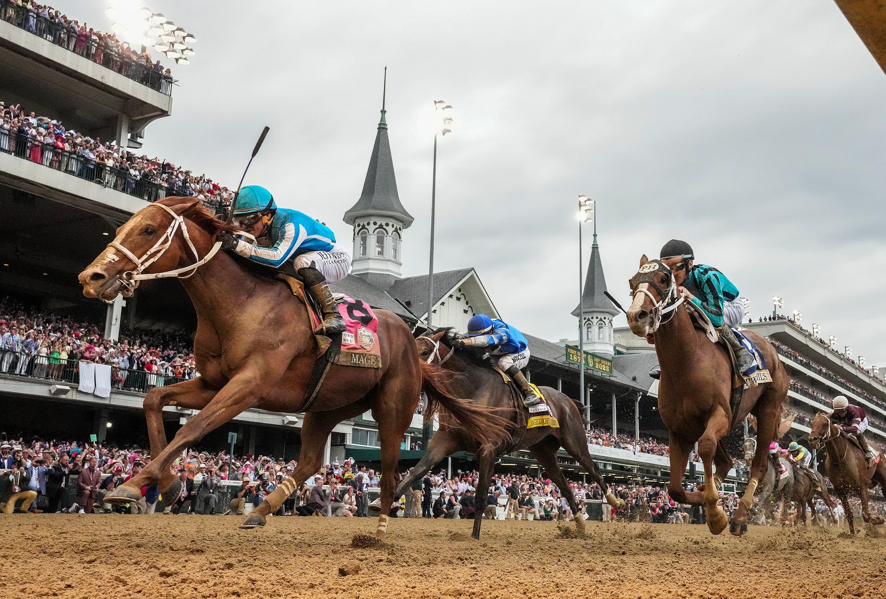 Photo: how far is the kentucky derby race