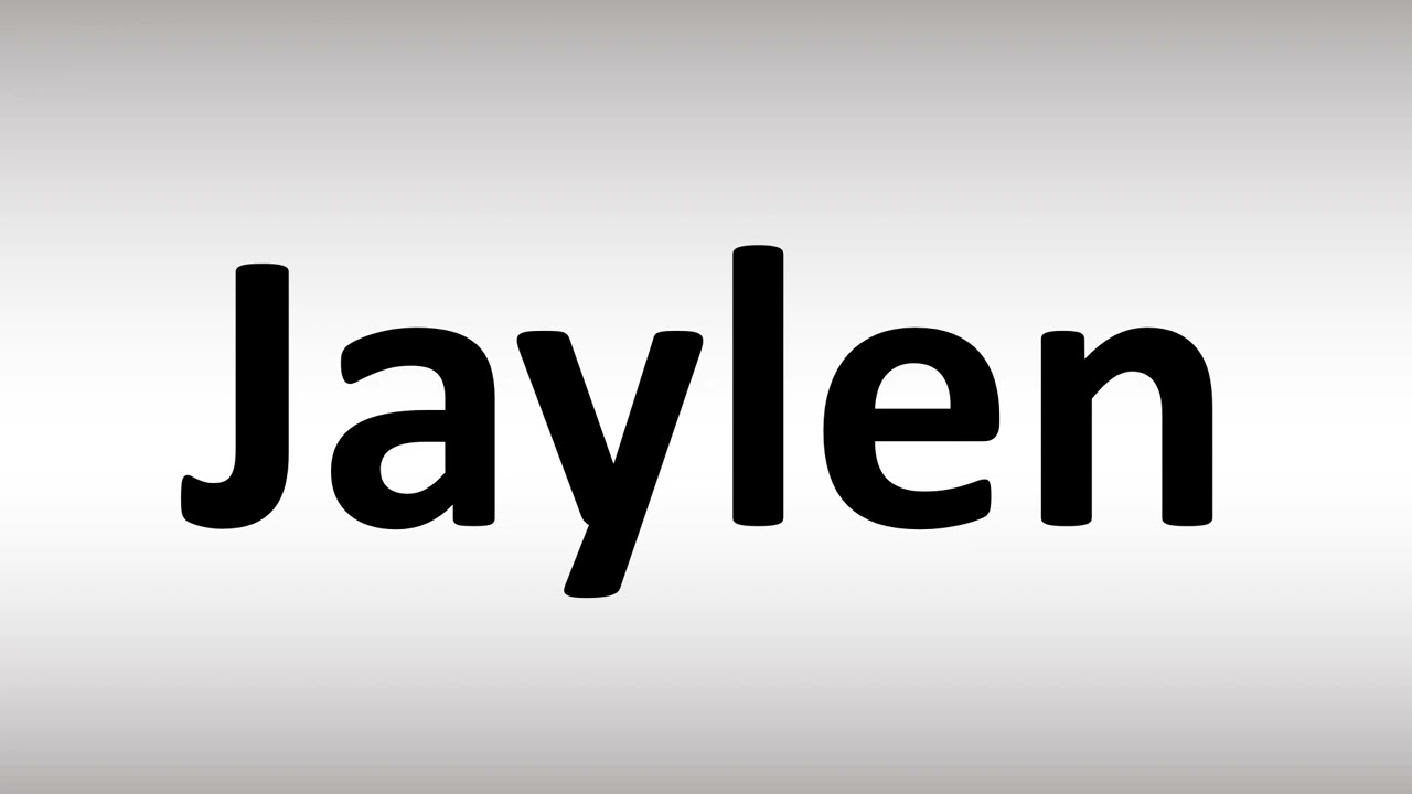 Photo: different ways to spell jaylen