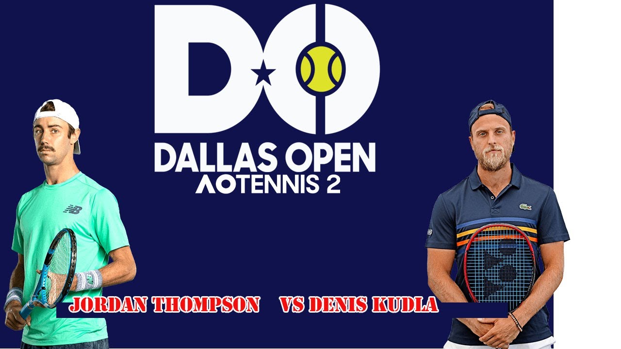 Photo: jordan thompson vs denis kudla