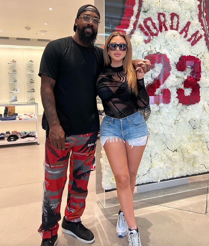 Photo: age difference larsa pippen and marcus jordan