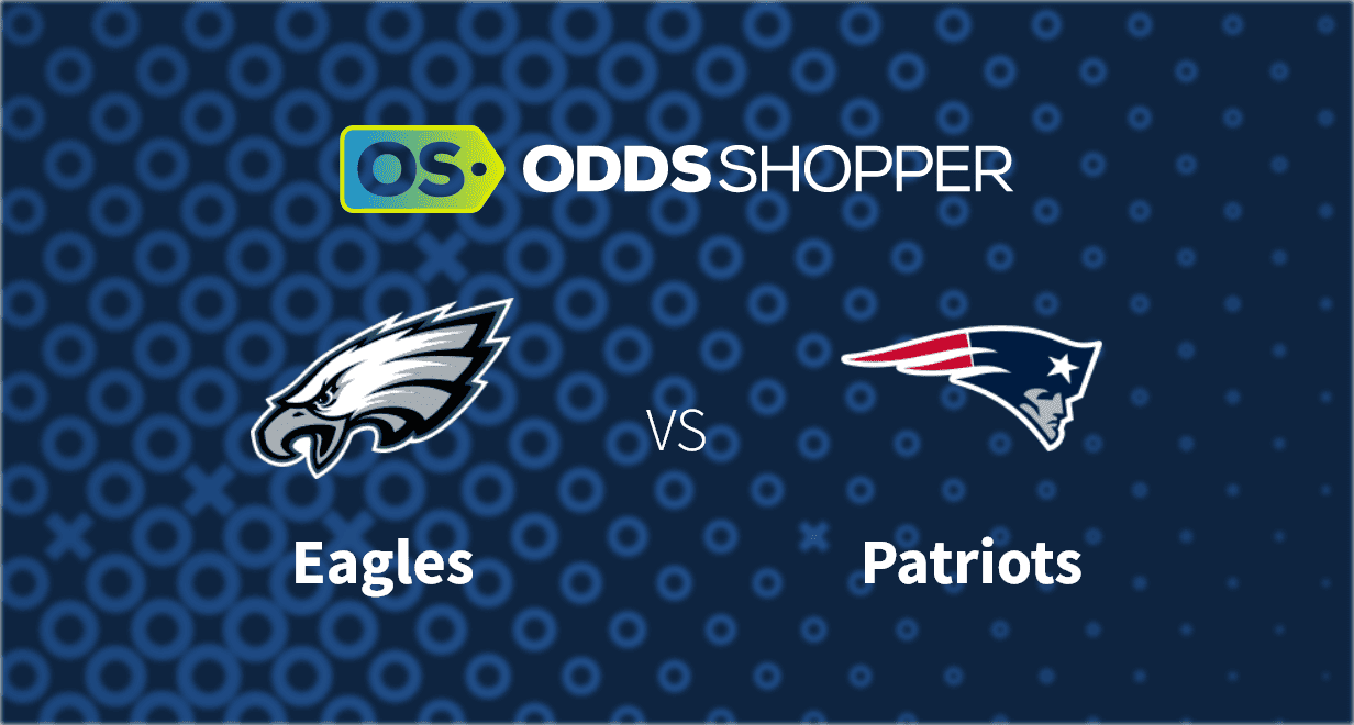 Photo: eagles vs patriots spread