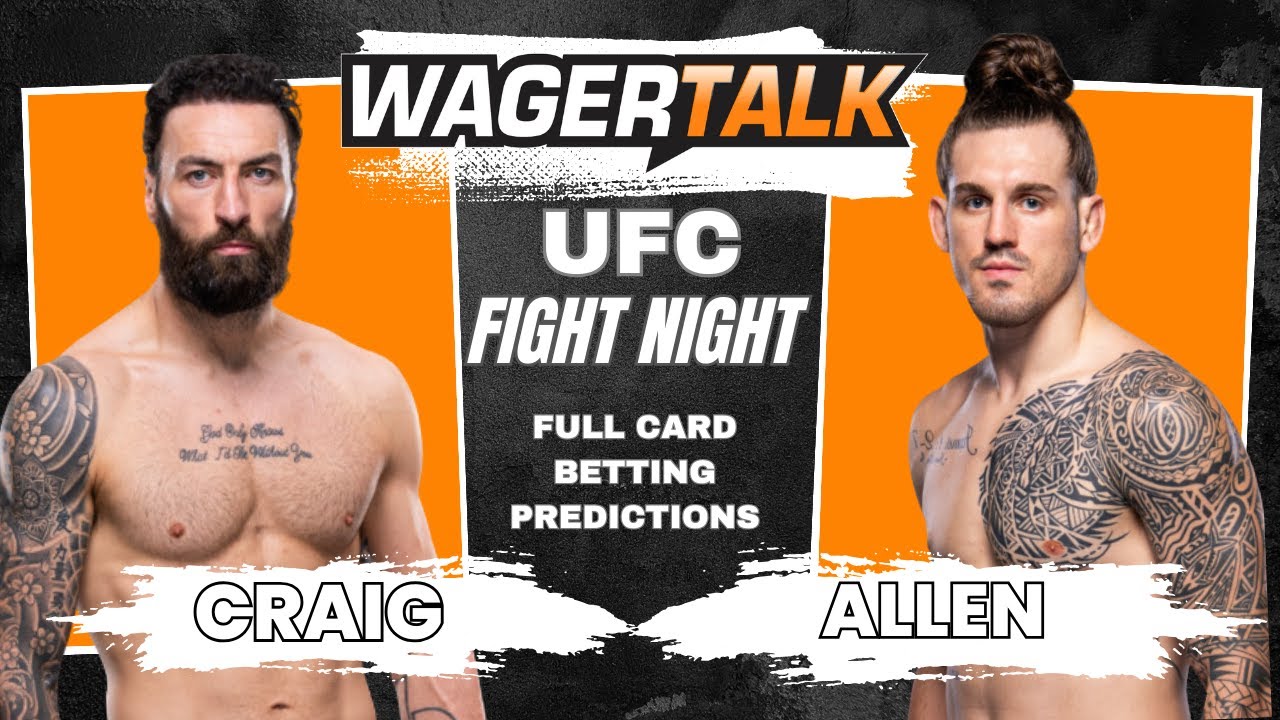 Photo: brendan allen vs paul craig prediction