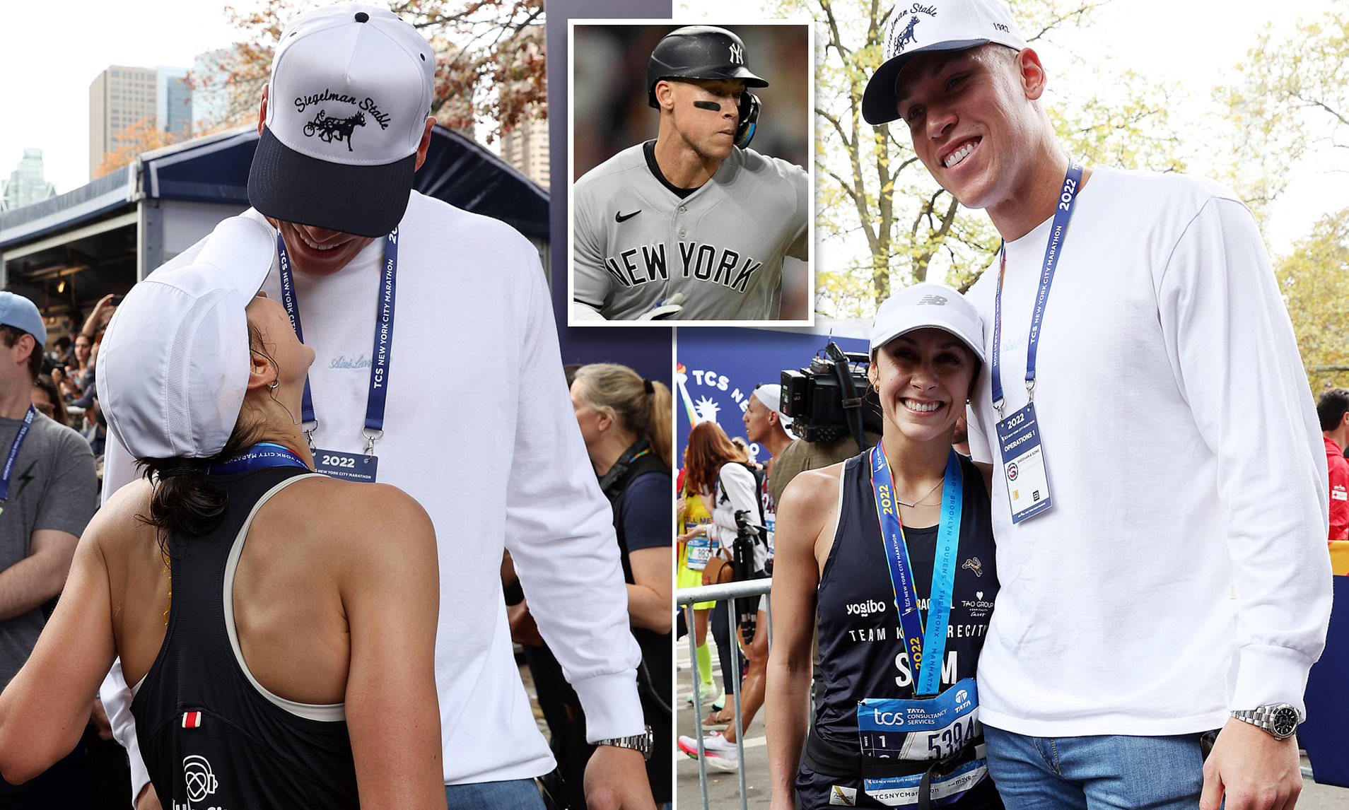 Photo: aaron judge wife marathon