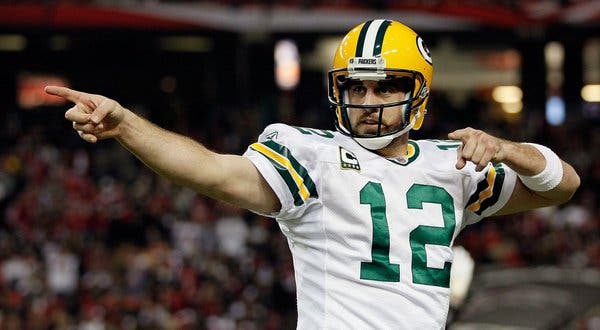 Photo: aaron rodgers first career start