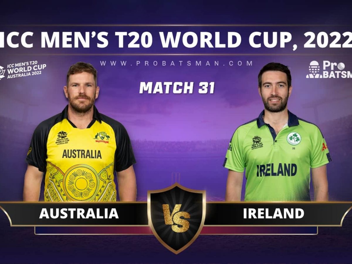 Photo: australia ireland prediction