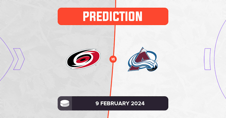 Photo: avalanche vs hurricanes predictions