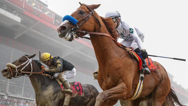 Photo: belmont and preakness