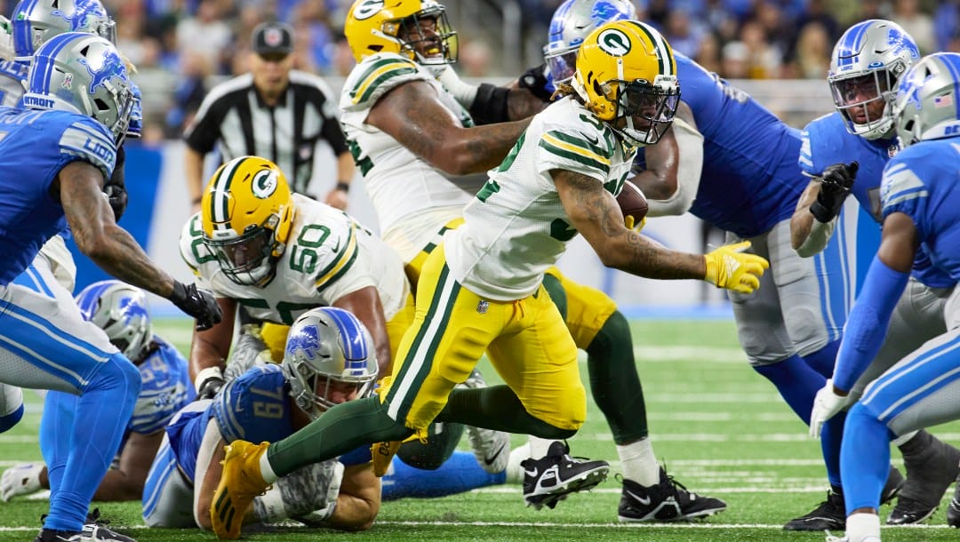 Photo: spread on packers lions game