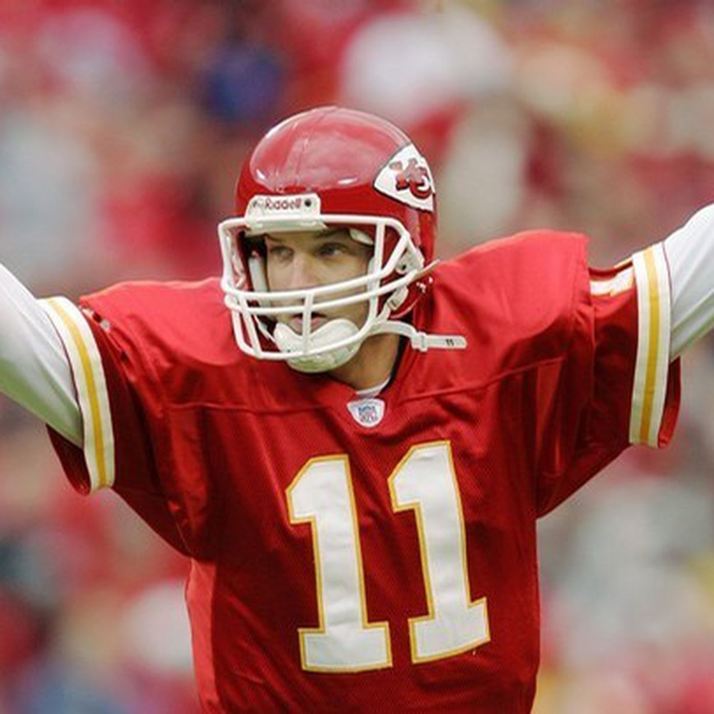 Photo: kansas city chiefs old quarterbacks