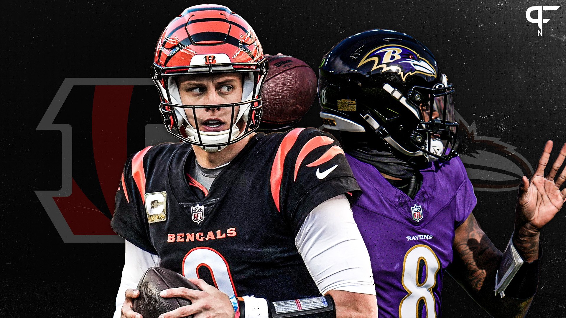 Photo: bengals ravens spread