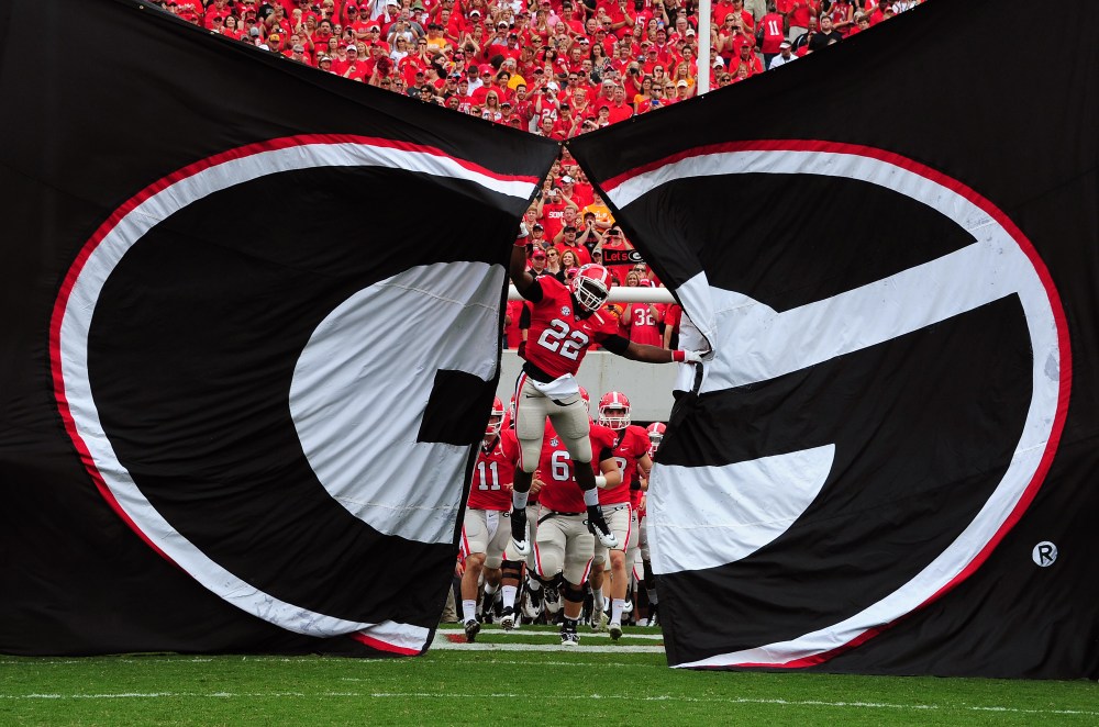 Photo: point spread ga vs tenn