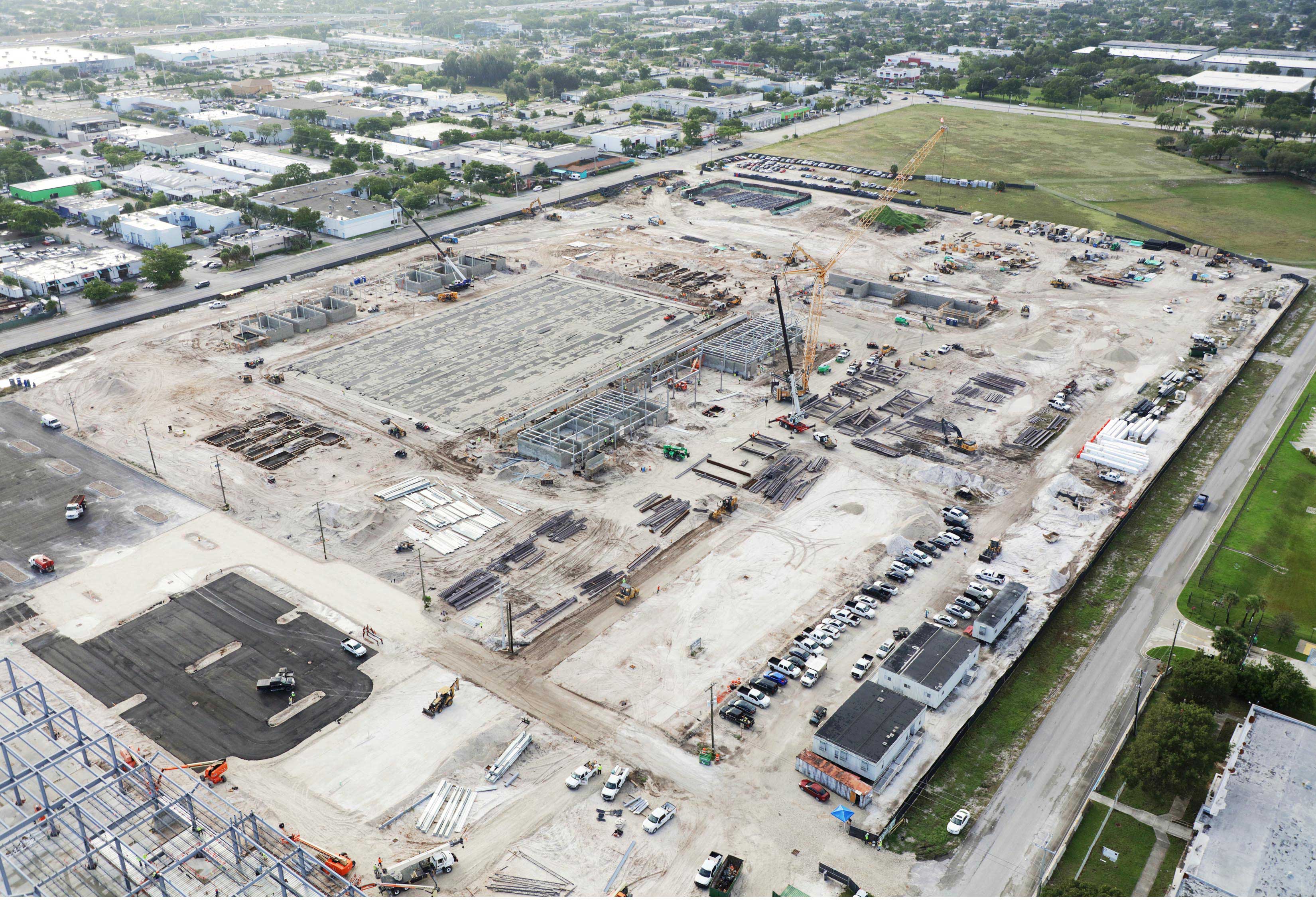 Photo: inter miami stadium construction