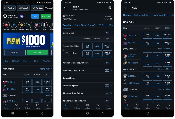 Photo: best sports betting app for parlays