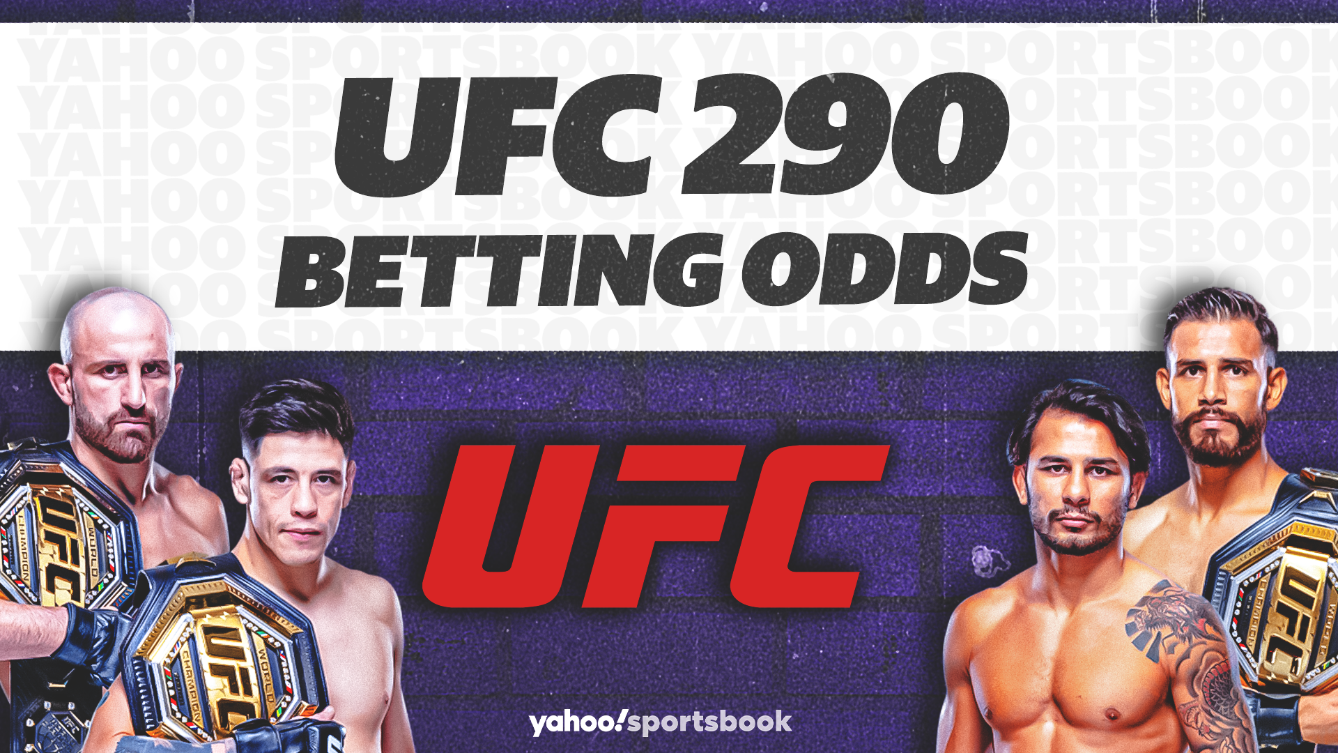 Photo: betting odds ufc 290