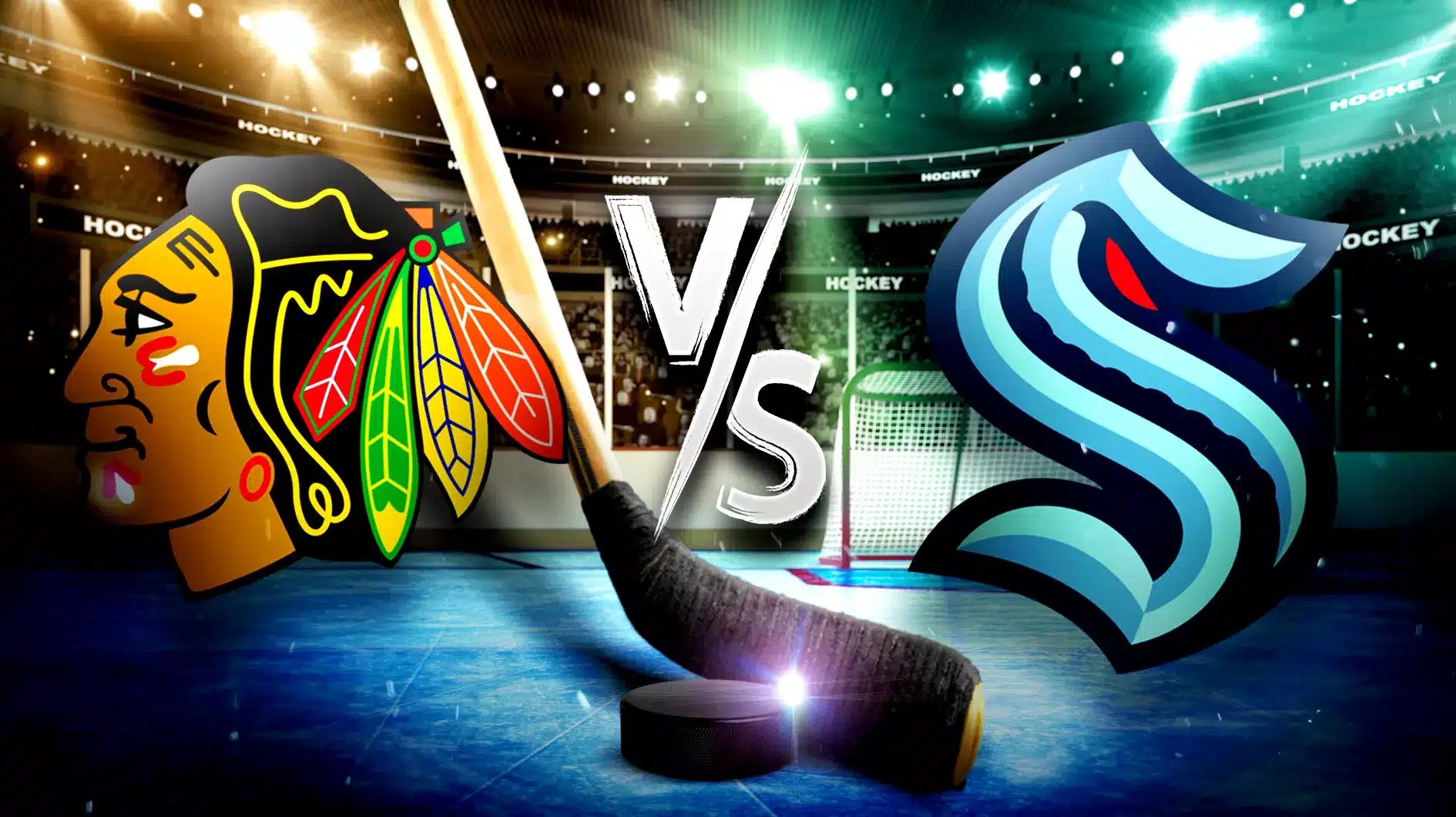 Photo: blackhawks vs kraken predictions