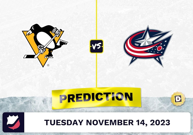 Photo: blue jackets vs penguins prediction