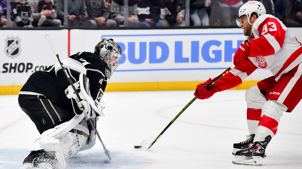 Photo: leafs vs red wings prediction