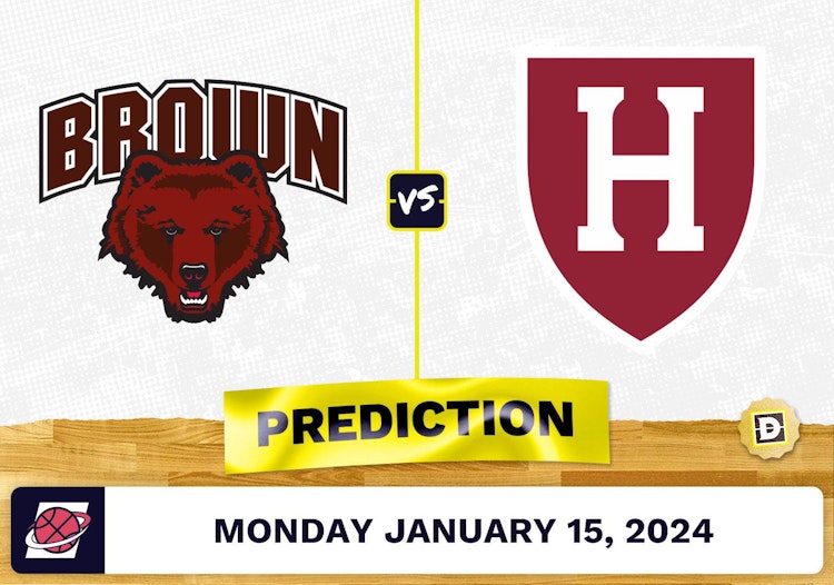 Photo: harvard vs brown prediction basketball