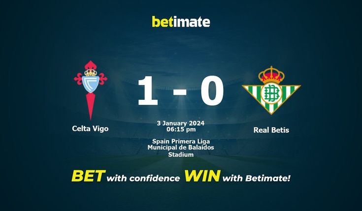 Photo: celta vigo vs real betis prediction