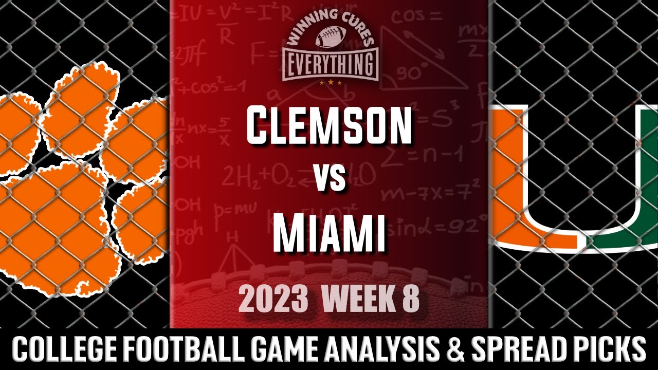 Photo: clemson vs miami spread