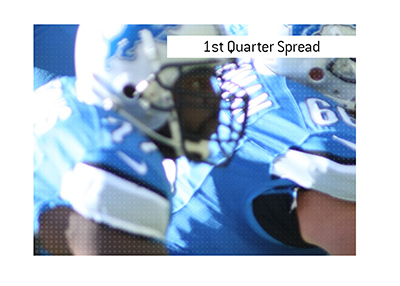 Photo: quarter spread betting