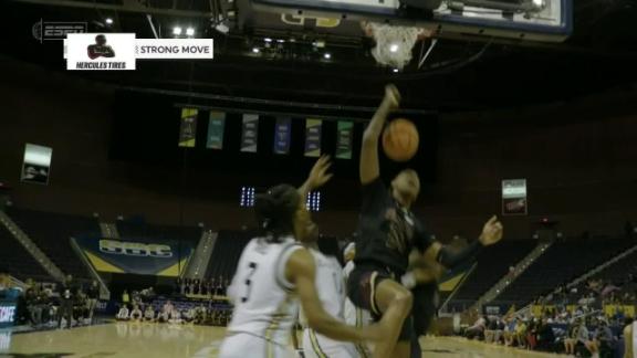 Photo: texas state vs southern miss basketball