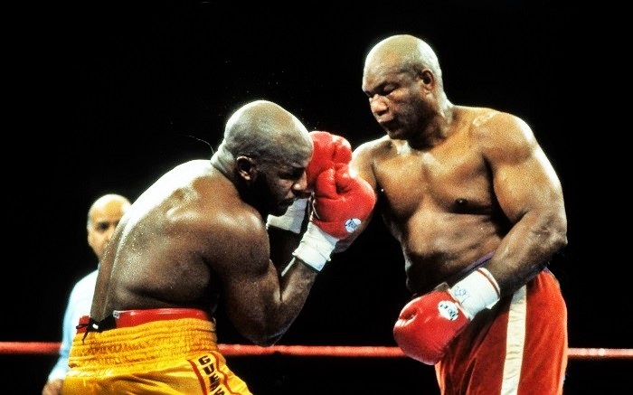 Photo: george foreman 1994 title fight