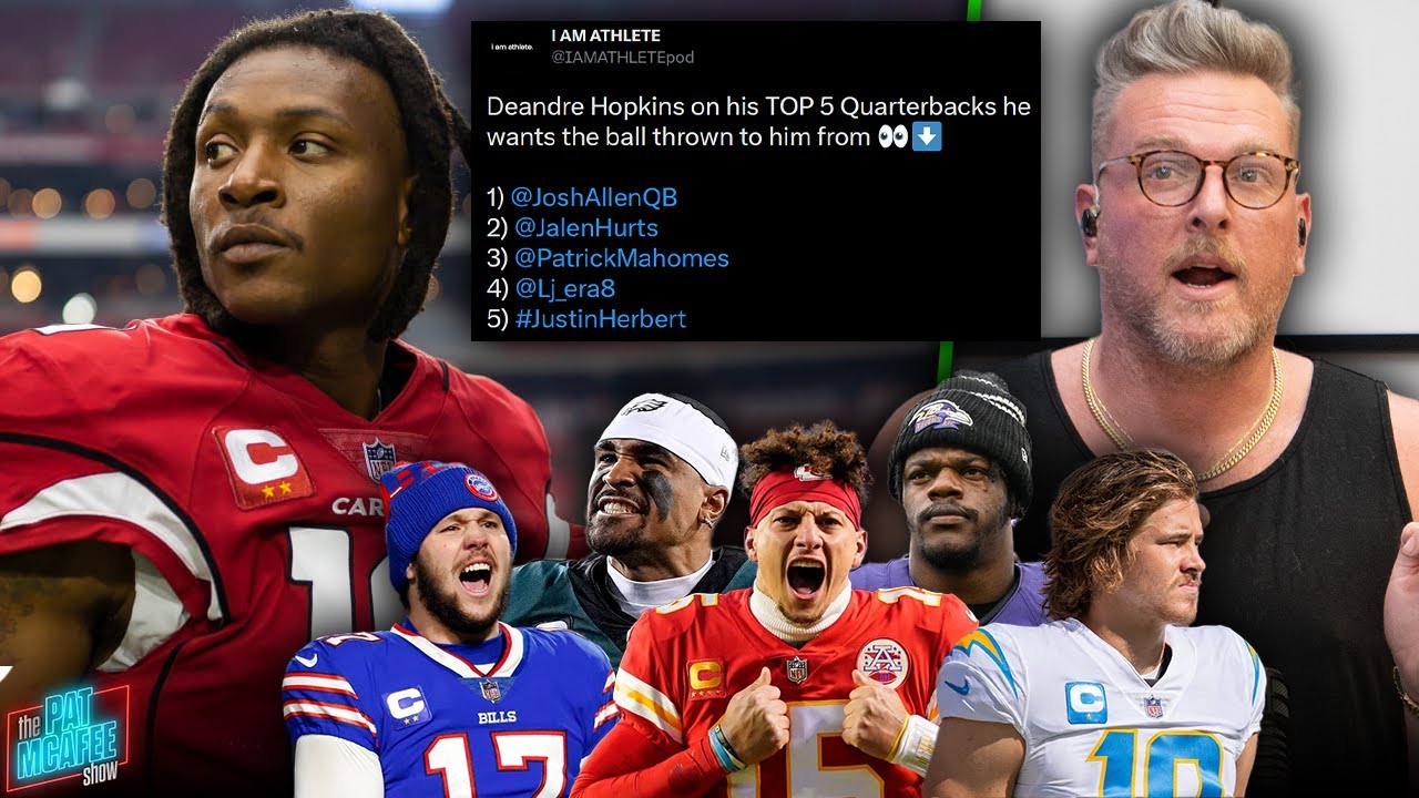 Photo: deandre hopkins top 5 qbs