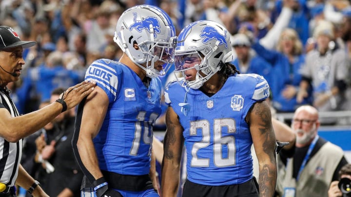 Photo: detroit lions td scorers