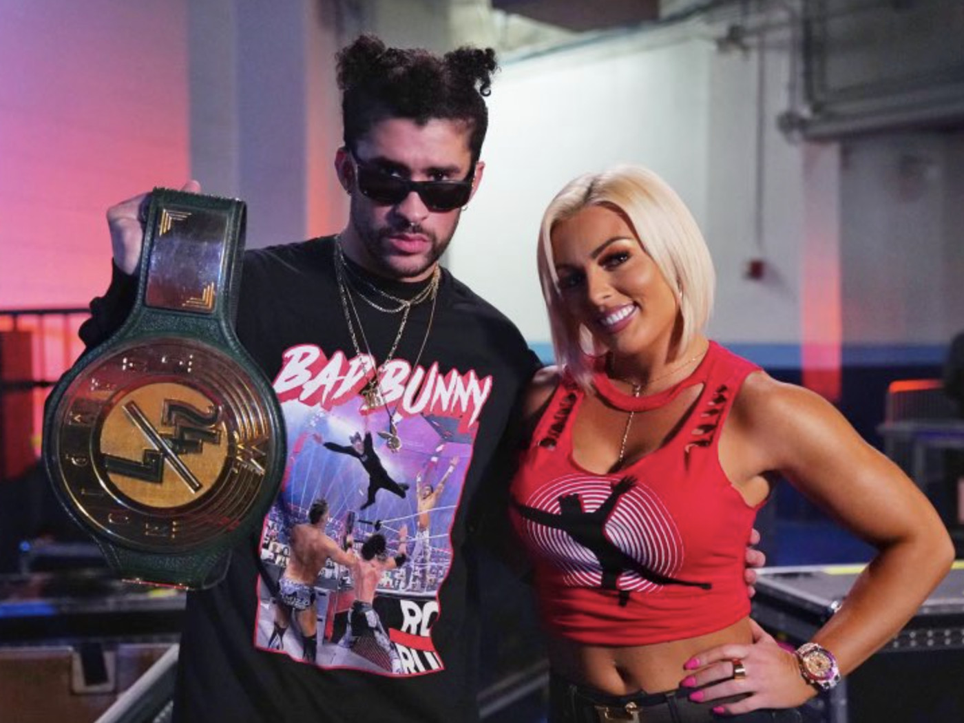 Photo: did bad bunny win wwe