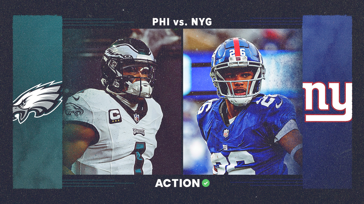 Photo: eagles vs giants score prediction