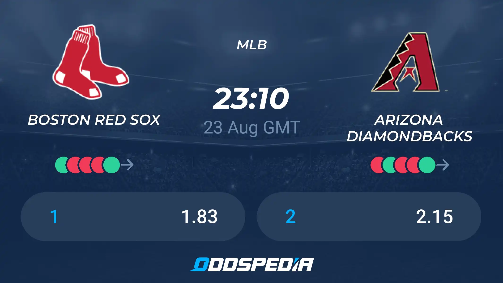 Photo: dbacks vs red sox prediction