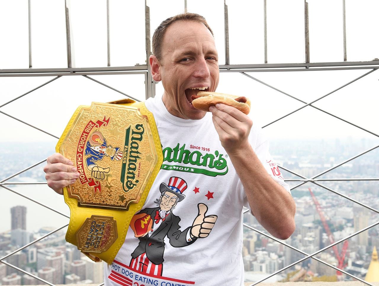 Photo: prize money hot dog eating contest