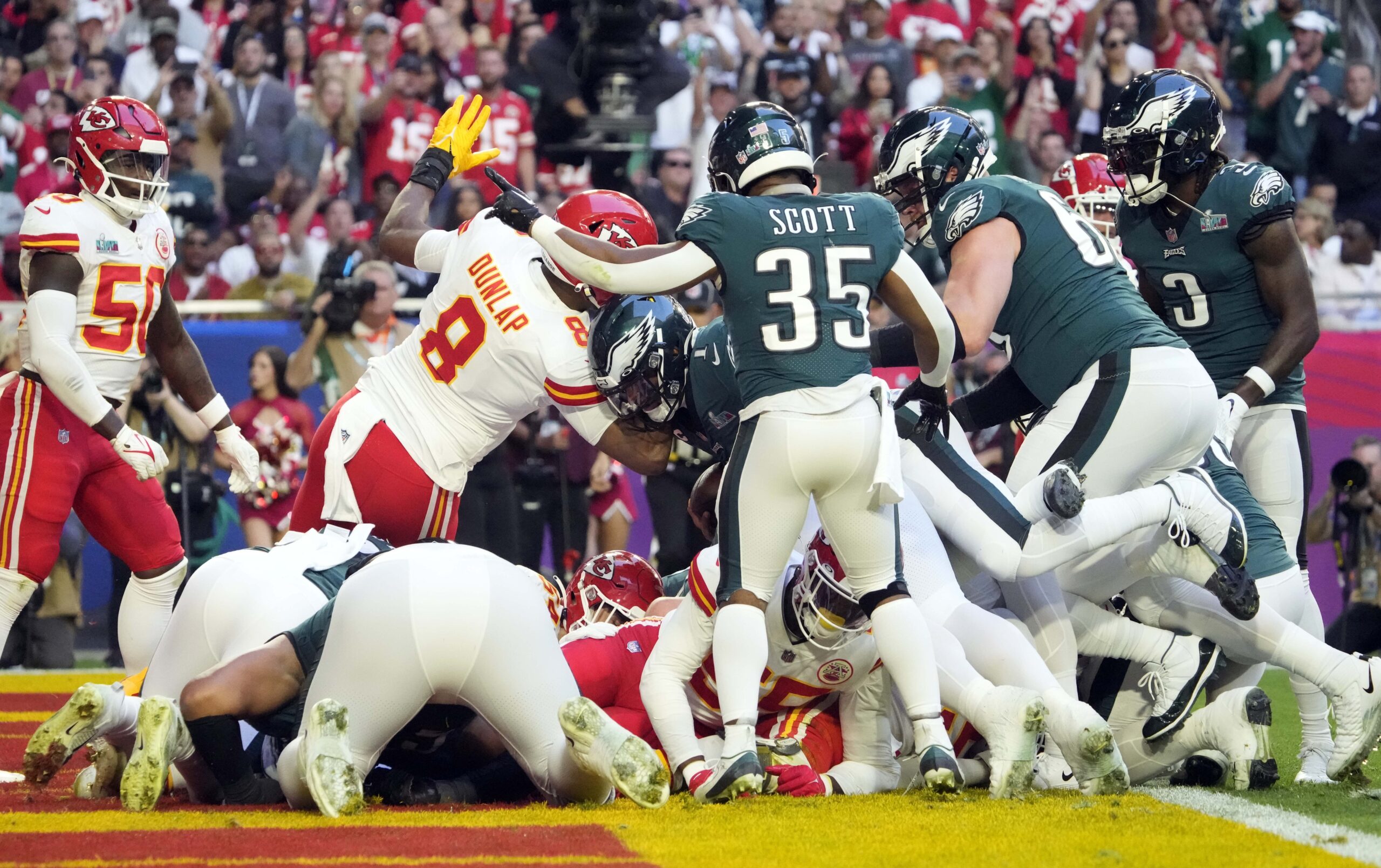 Photo: eagles chiefs line vegas