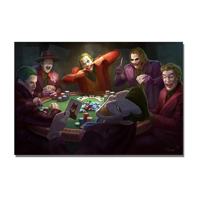 Photo: jokers playing poker