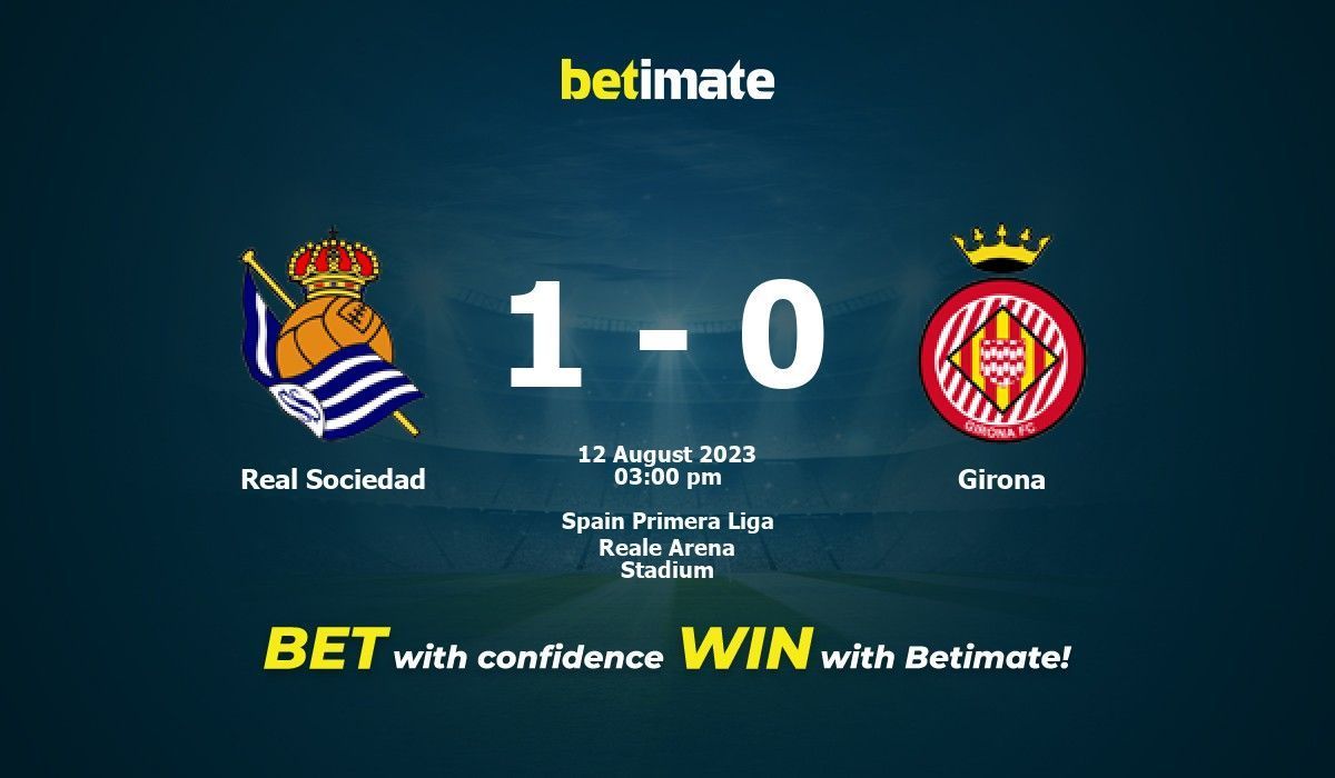 Photo: real sociedad vs girona prediction