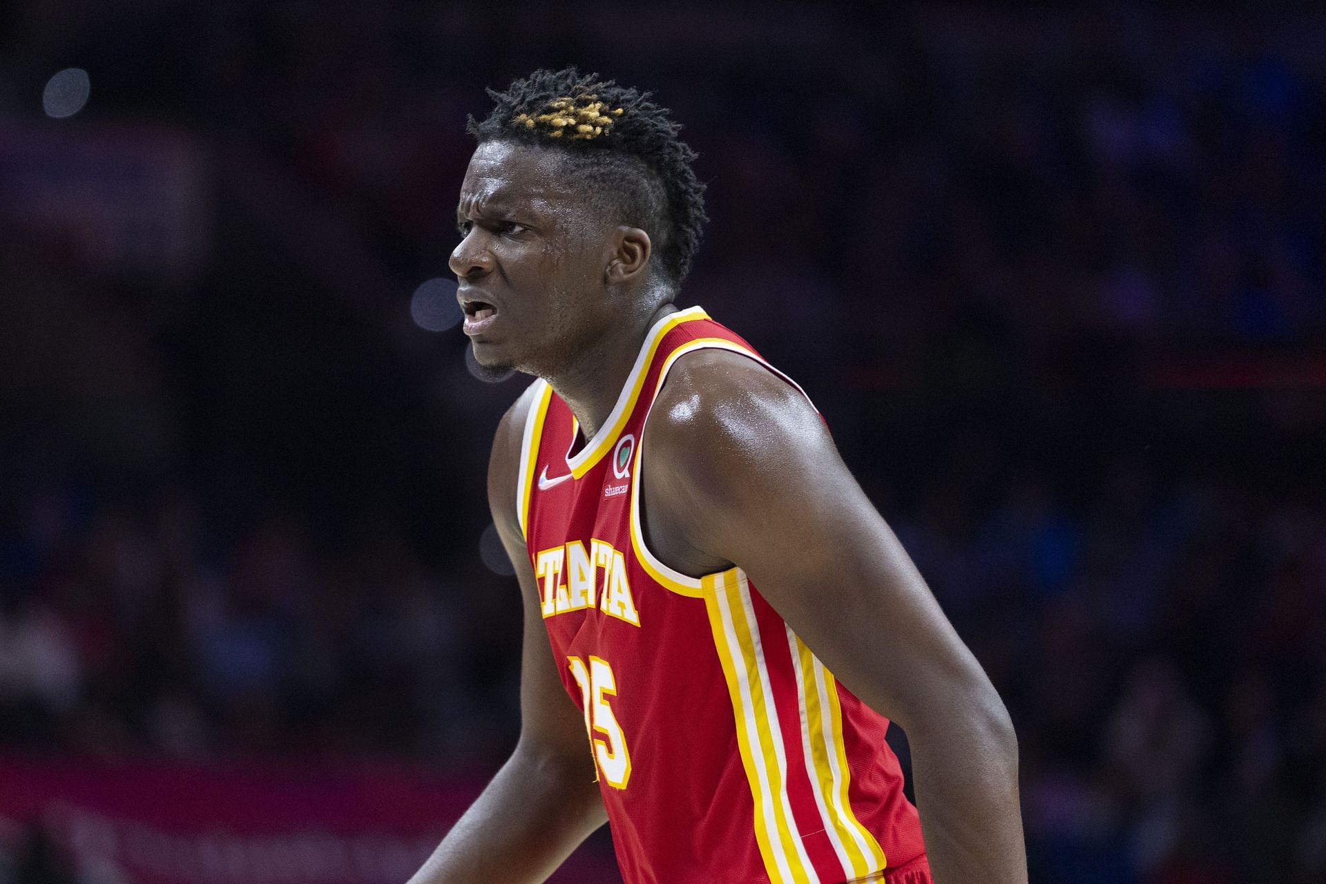 Photo: clint capela tonight