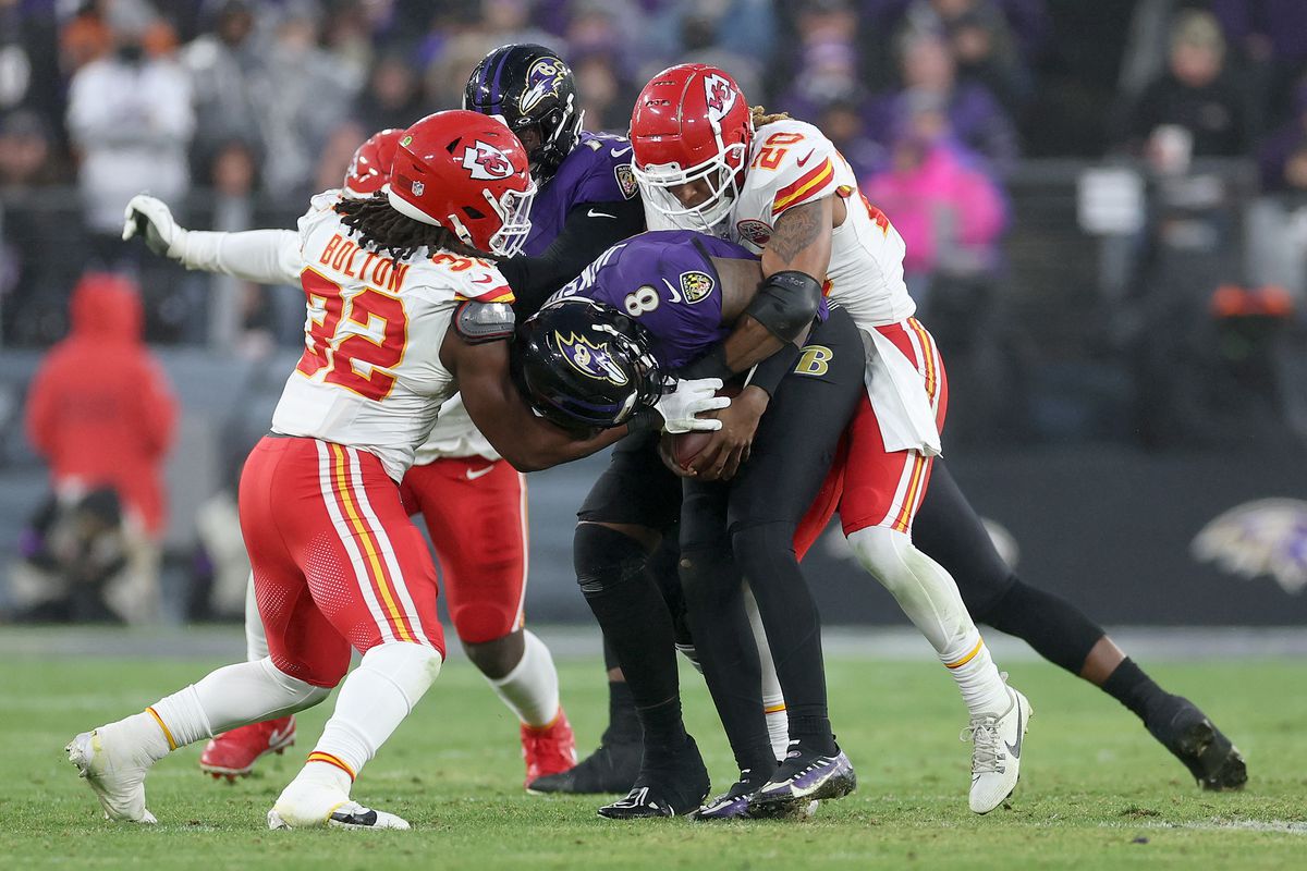 Photo: kansas city chiefs vs baltimore ravens standings