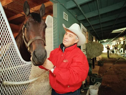 Photo: famous racehorse trainers