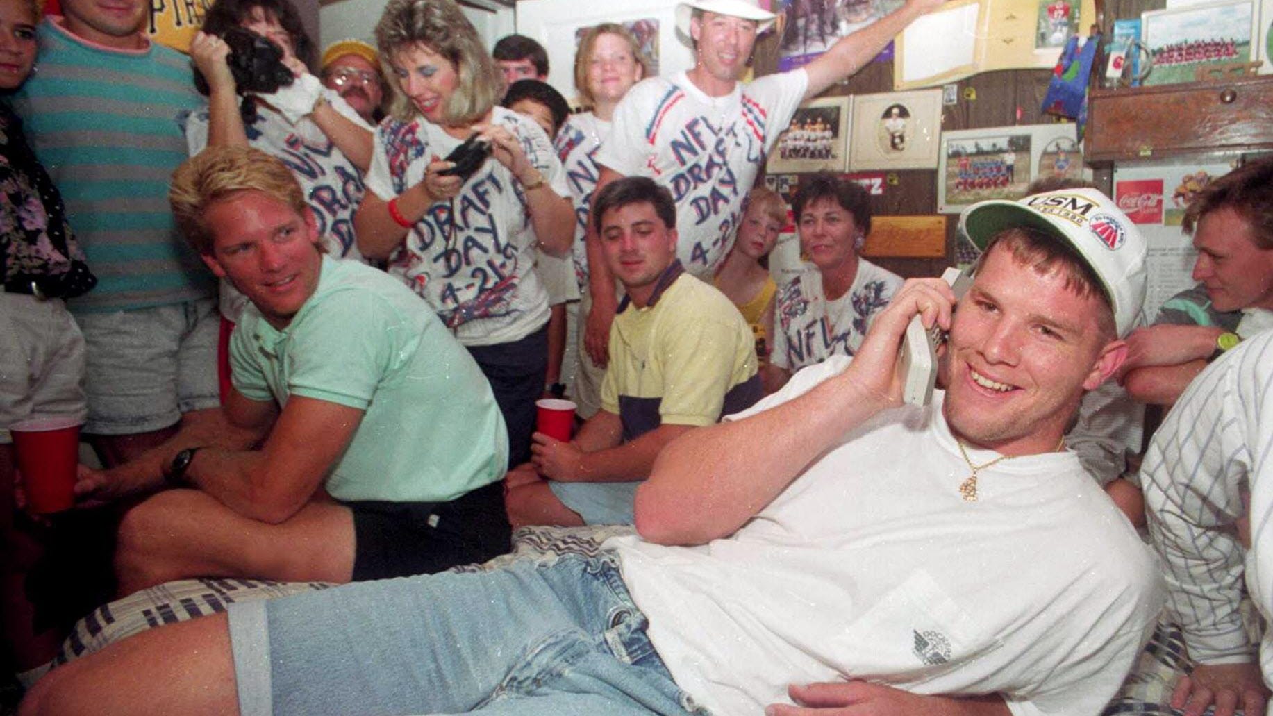 Photo: favre draft pick