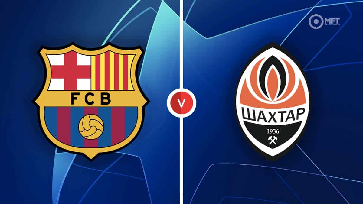 Photo: fc barcelona vs shakhtar donetsk prediction