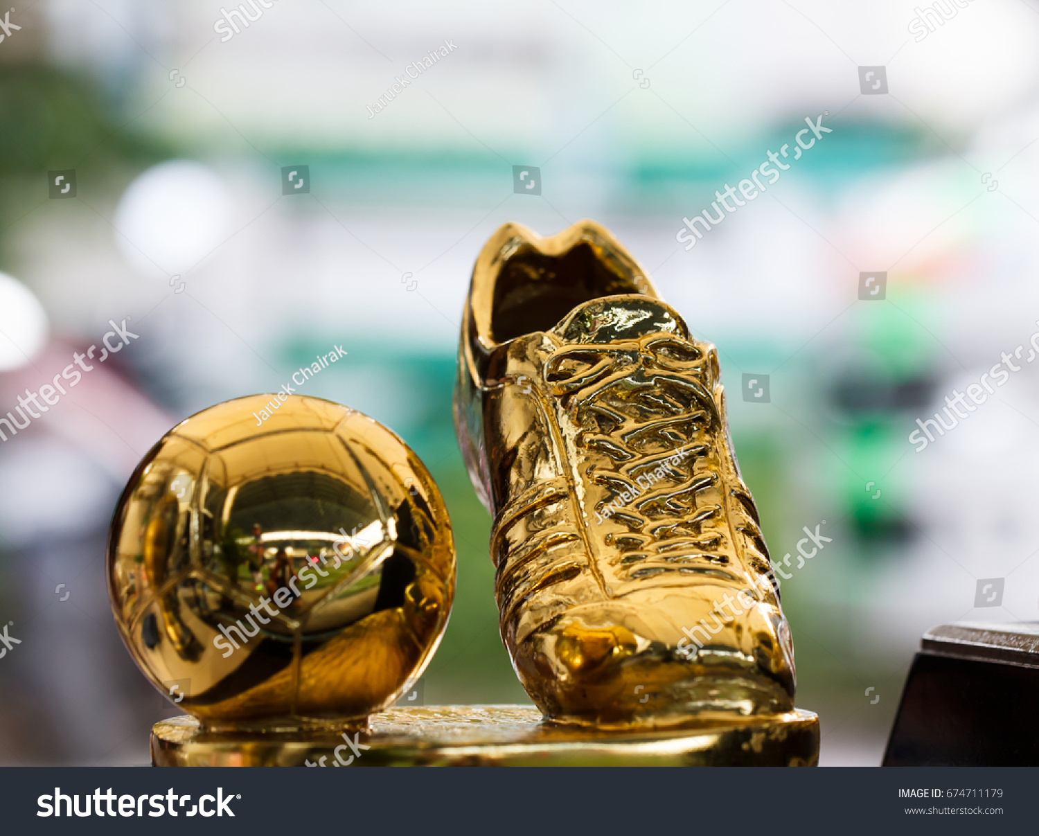 Photo: golden shoe soccer