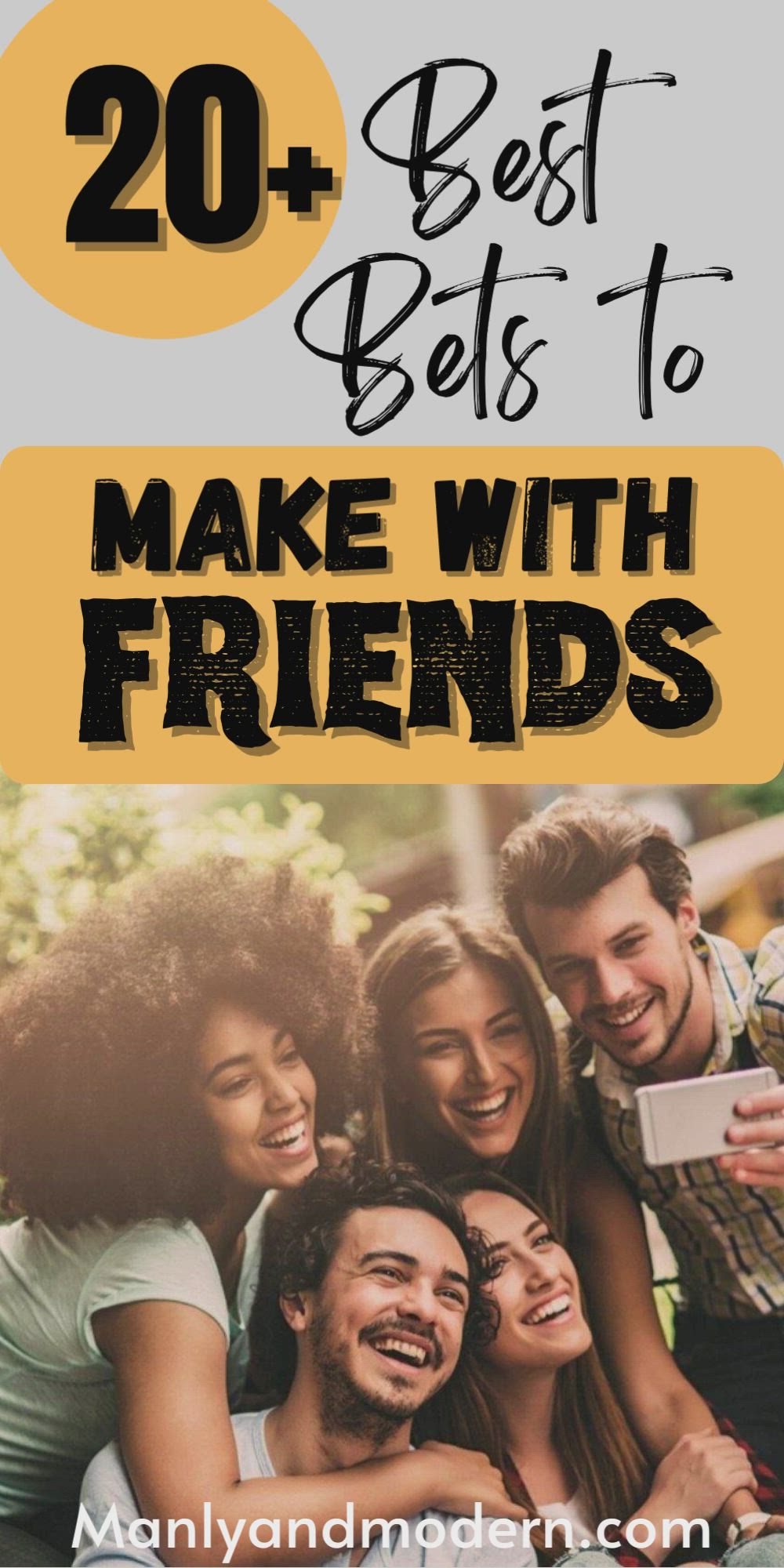 Photo: good bets to make with friends