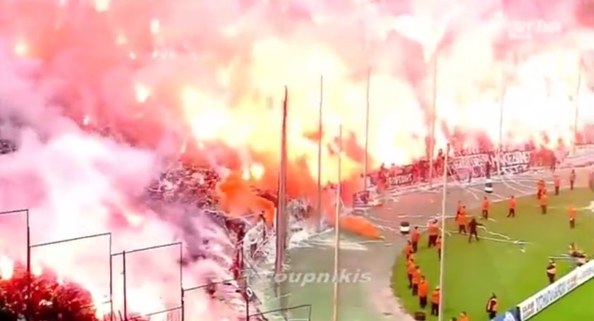 Photo: greek soccer games