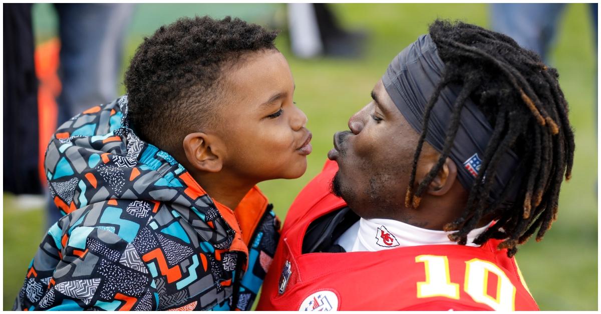 Photo: how many babies does tyreek hill have
