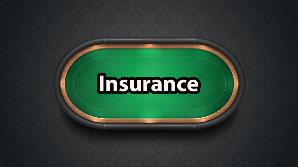 Photo: insurance in poker