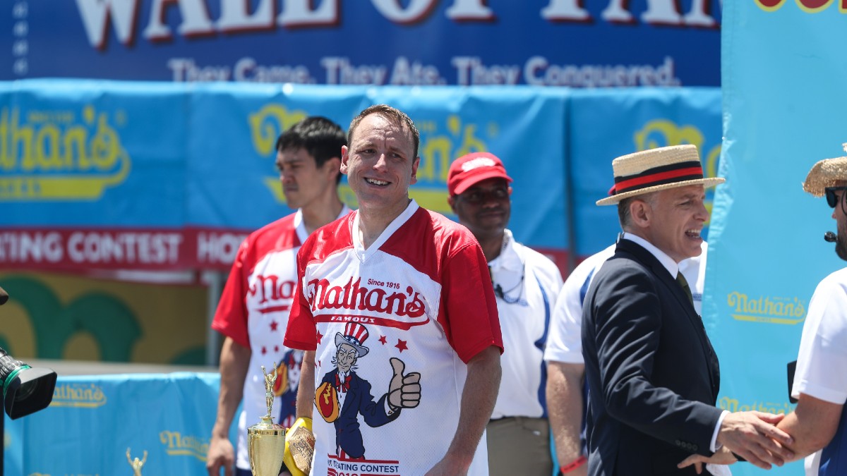 Photo: joey chestnut predictions