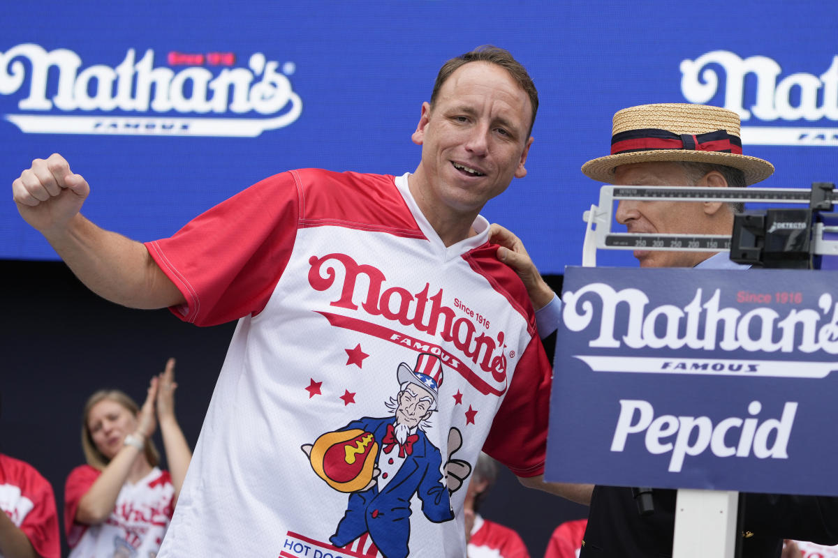 Photo: joey chestnut predictions