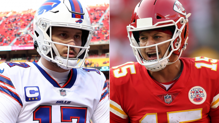 Photo: josh allen vs mahomes head to head