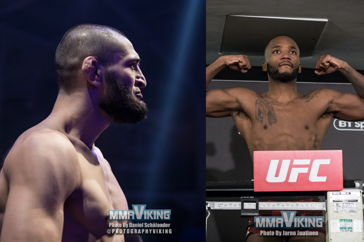 Photo: khamzat vs leon edwards